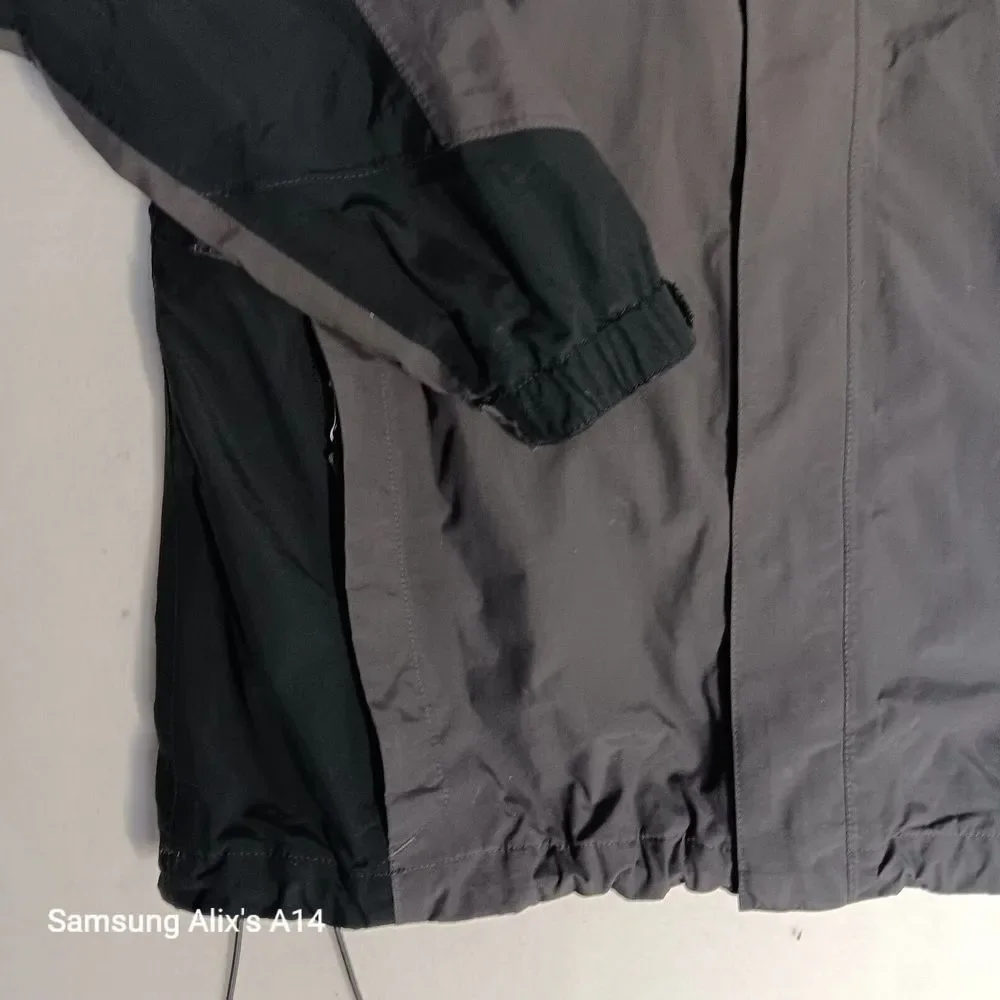 The North Face‎ Hyvent Boys Shell Jacket XL 14/16 Gray / Black (Missing Hoodie)